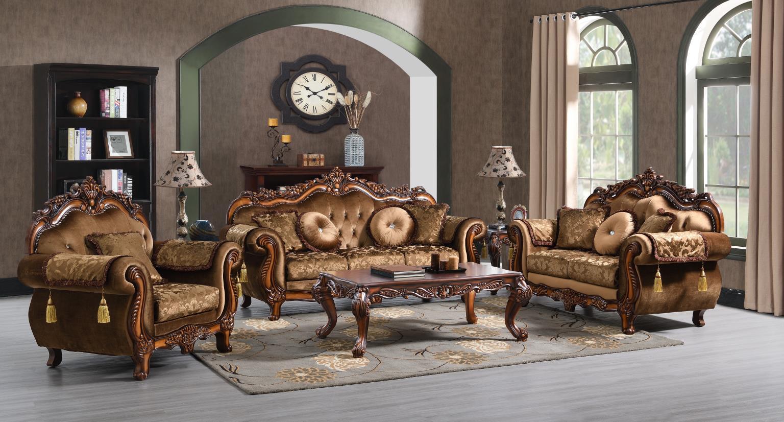 U205 - Traditional Chair - Brown