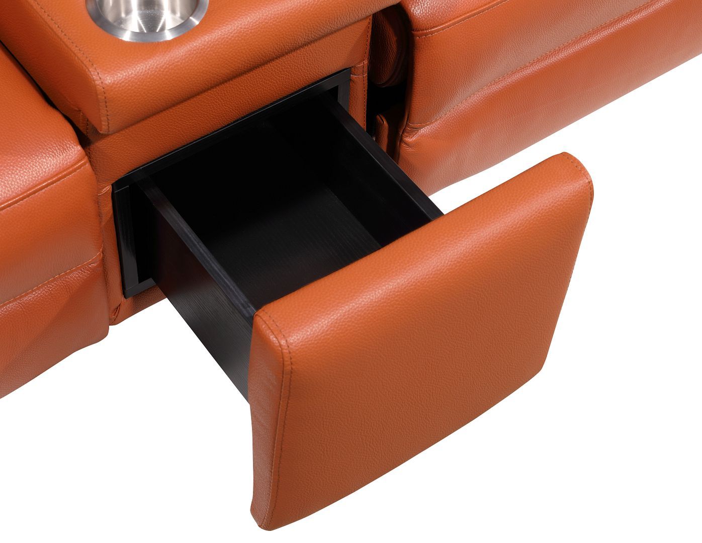 1246 - 12-Piece U-Shaped Modular Power Reclining Sectional With 4 Power Recliners And Power Headrests