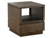Baisden - Rectangular End Table - Tobacco