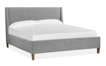 Lindon - Complete Upholstered Island Bed