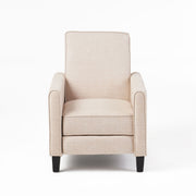 Upholstered Push Back Recliner Chair For Living Room
