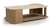 Calabria - Marble And Oak Wood Table