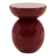 Dax - Side Table - Burgundy