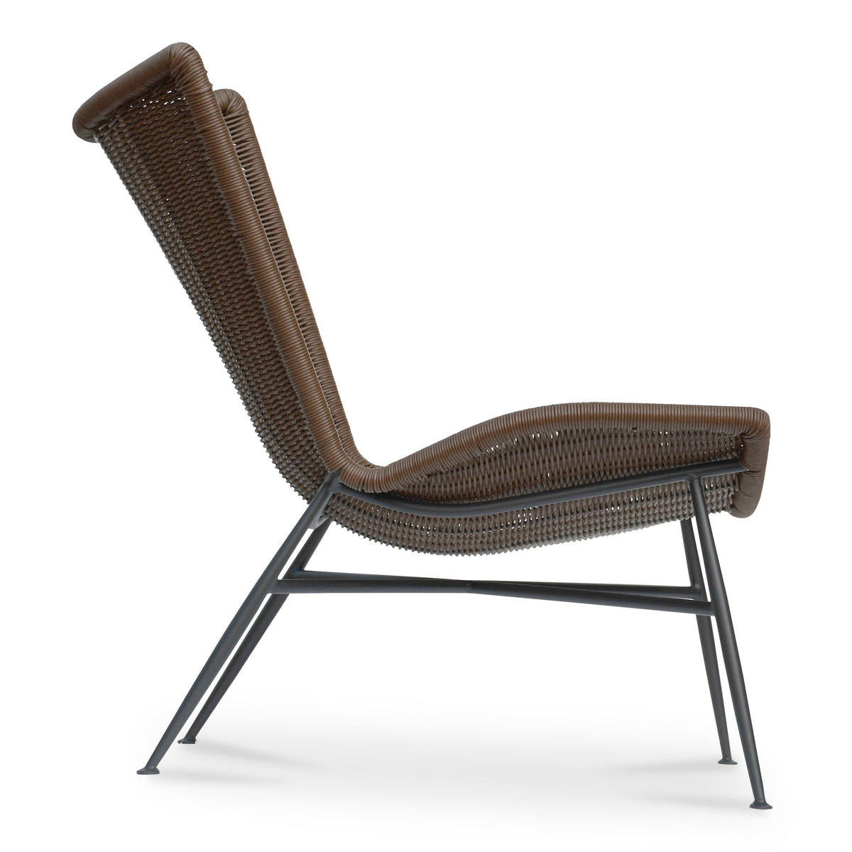 Paige - Accent Chair - Dark Brown