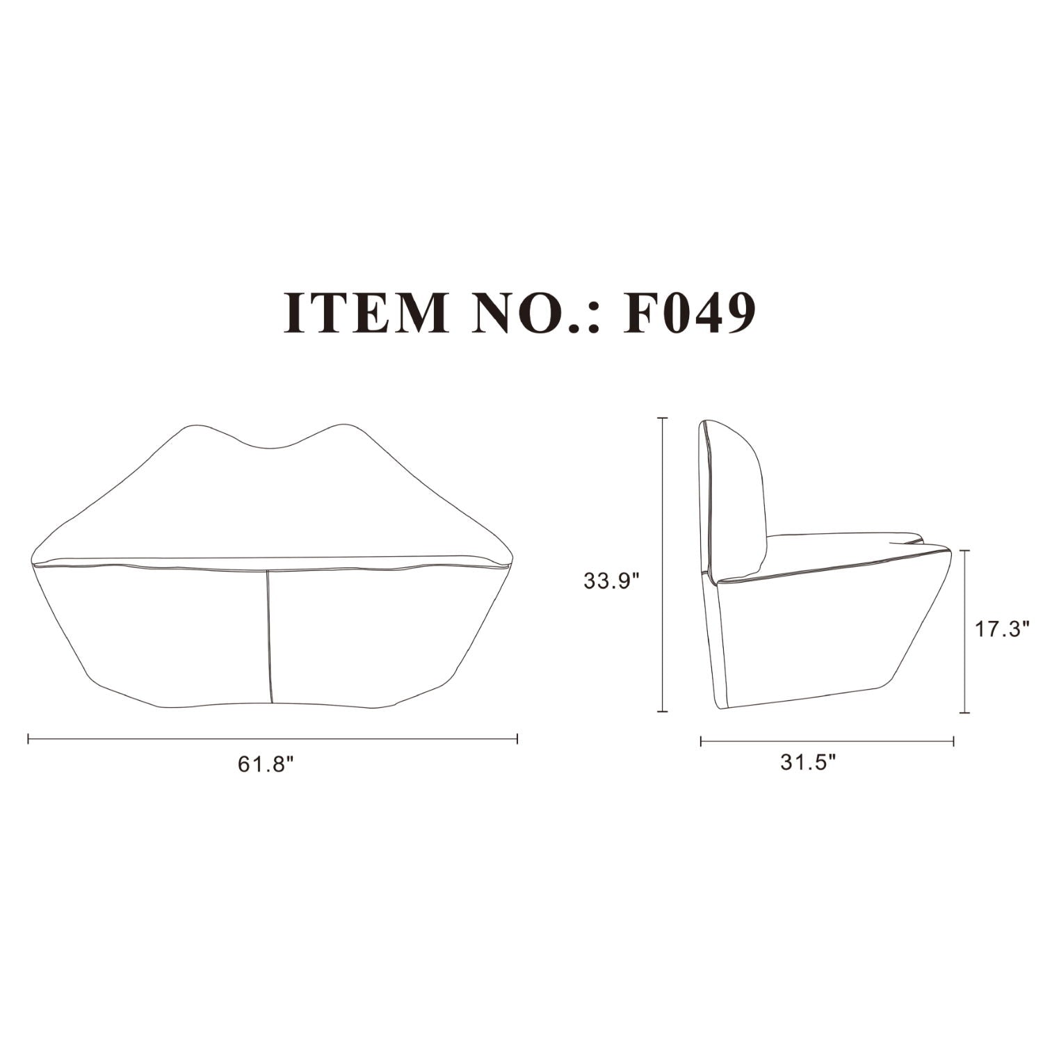 Kiss Loveseat