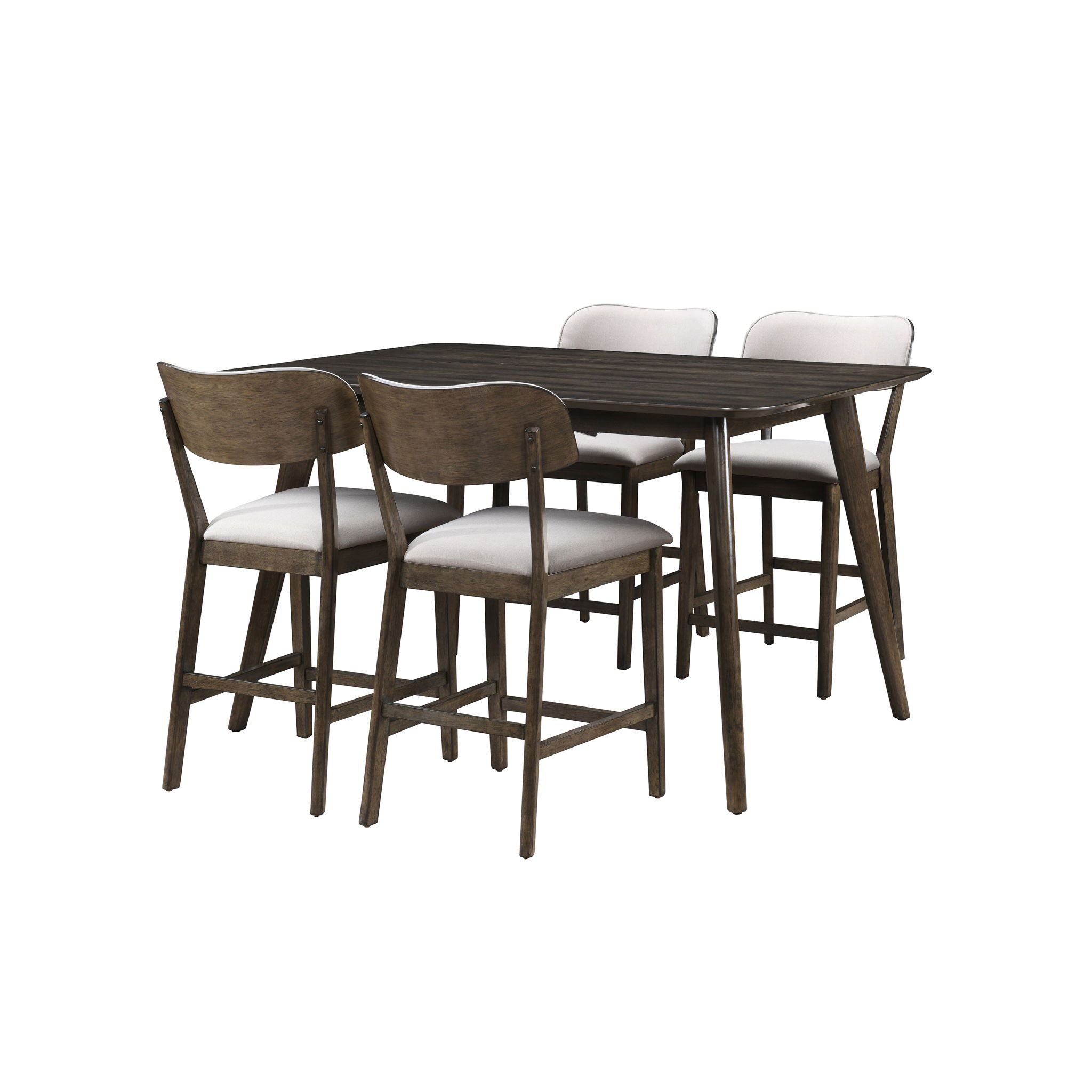 Rex 60" Counter Height Table Set - Thumbnail 2