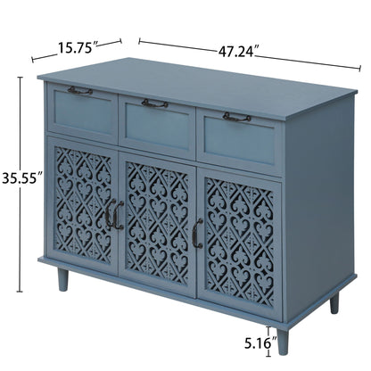 3 Door 3 Drawer Elegant Cabinet