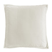 Cotton Canvas - Stonewashed Euro Sham - Natural