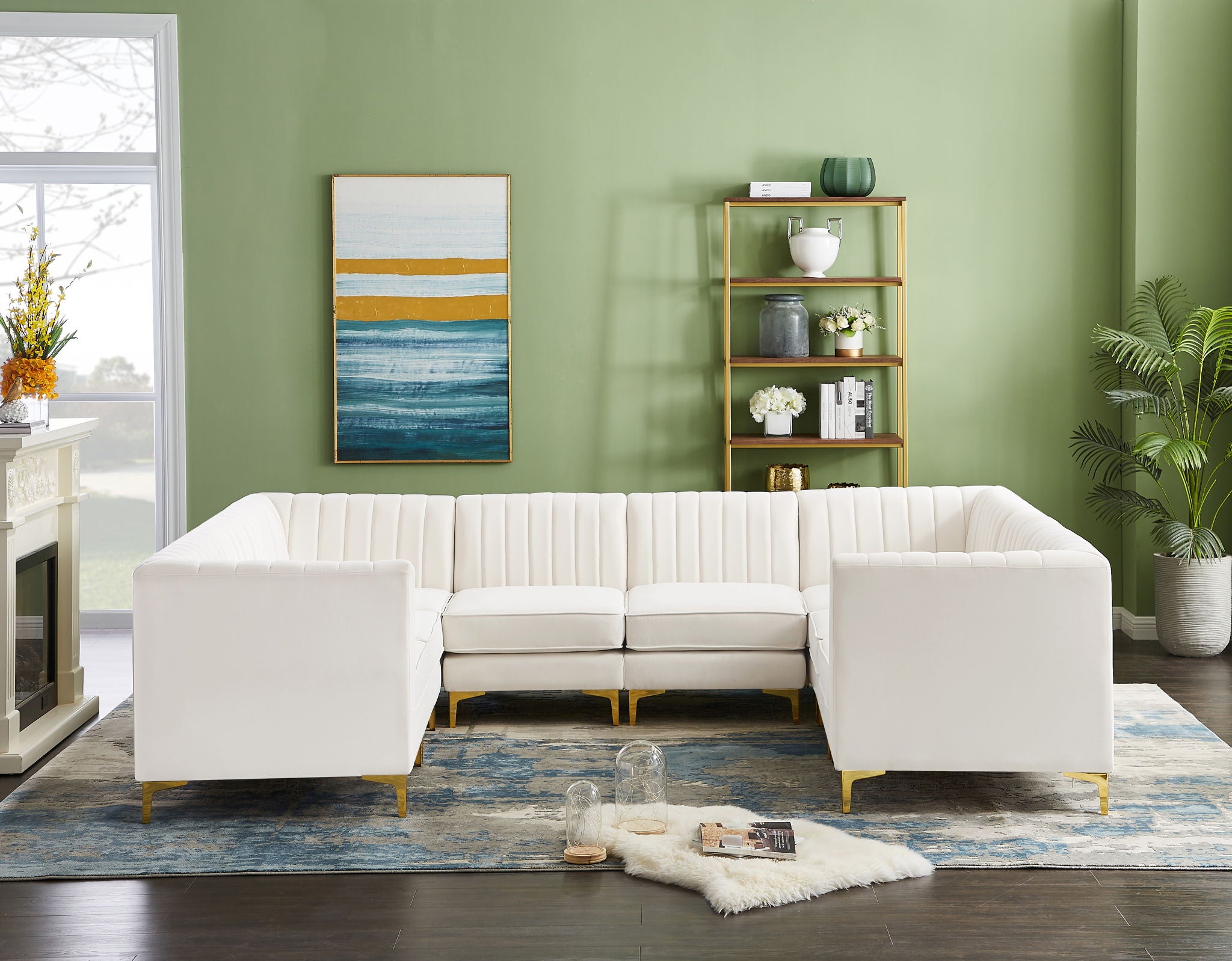 Alina - 8 Piece Modular Sectional