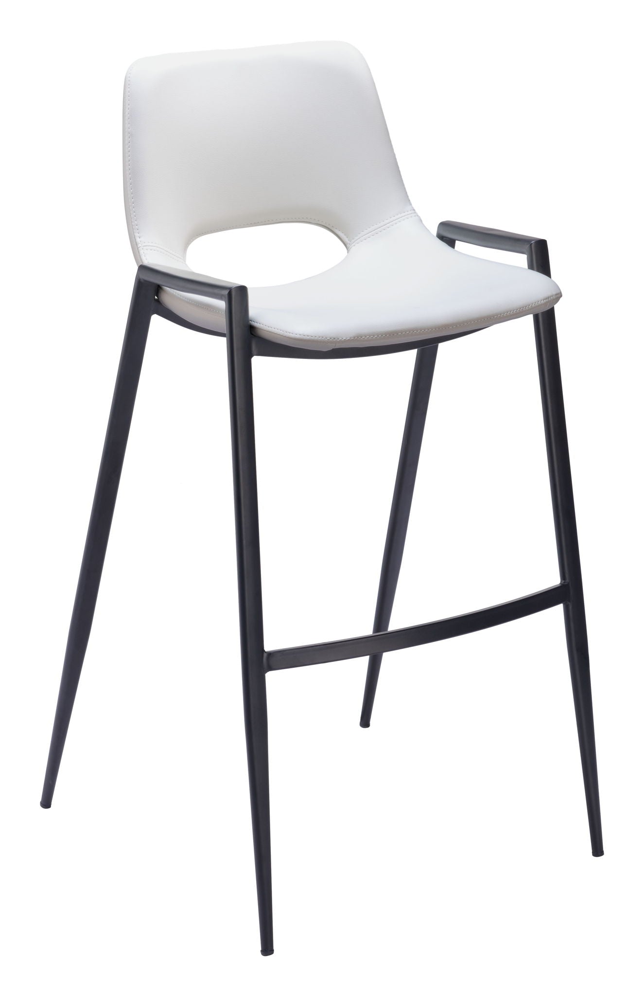 Desi - Bar Chair With Black Legs (Set of 2)