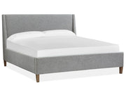 Lindon - Complete Upholstered Island Bed