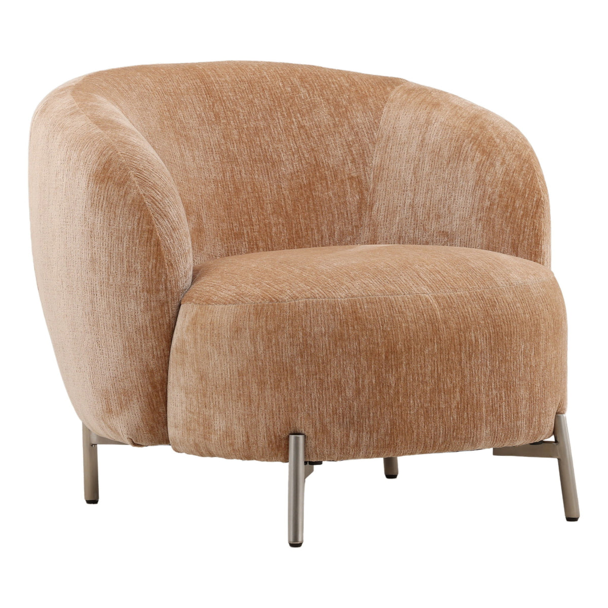 Holburn - Occasional Chair - Rose And Antique Metal