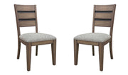 Cedar Fork - Dining Chair (Set of 2) - Smoked Arabica