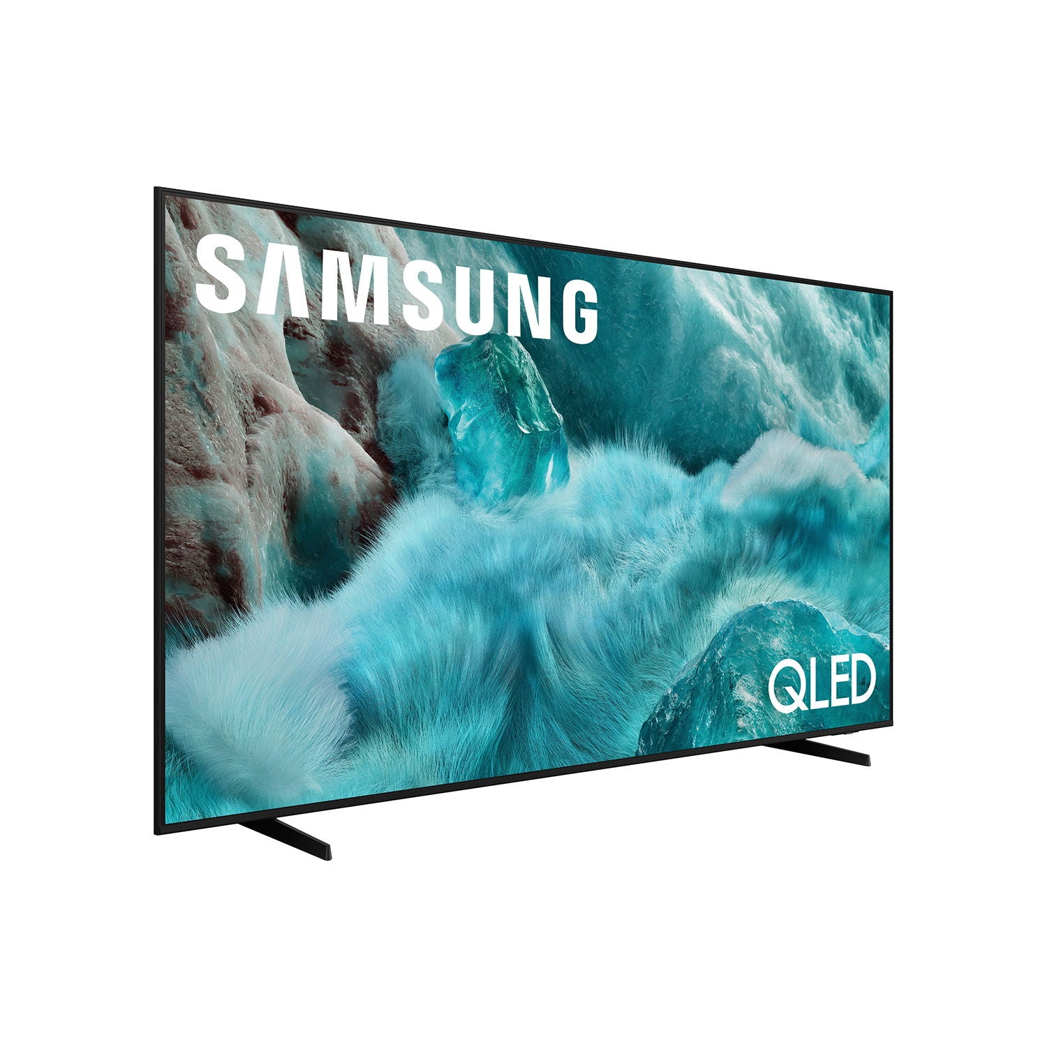 Samsung - 85" QLED 4K Smart TV, 60Hz Refresh Rate - Black
