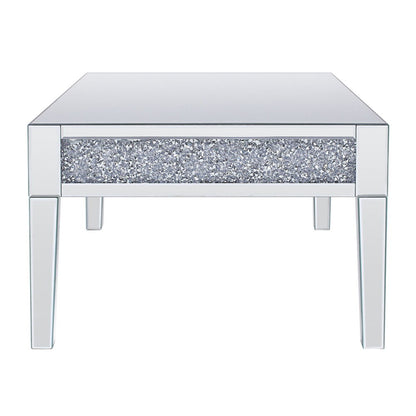 Noralie - Coffee Table - Mirrored & Faux Diamonds