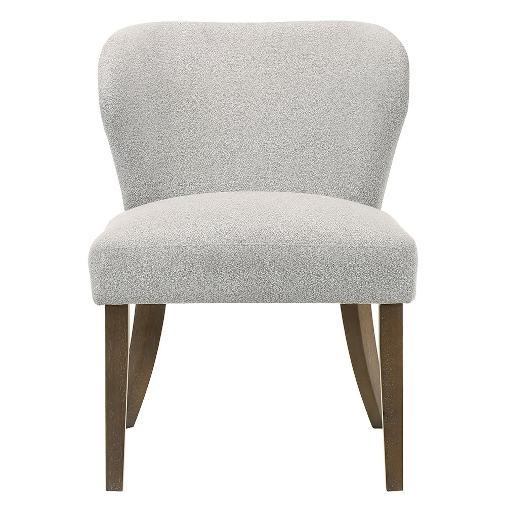 Dillon - Side Chair Set of 2) - Gray / Walnut