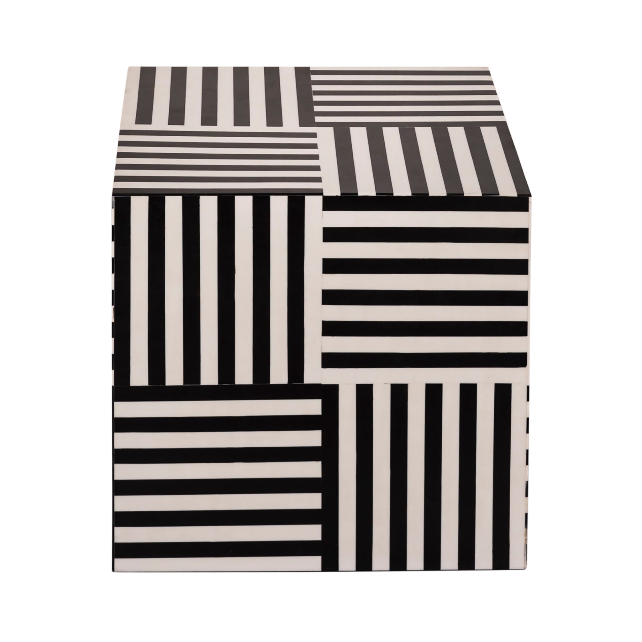 Cube - Side Table - Black