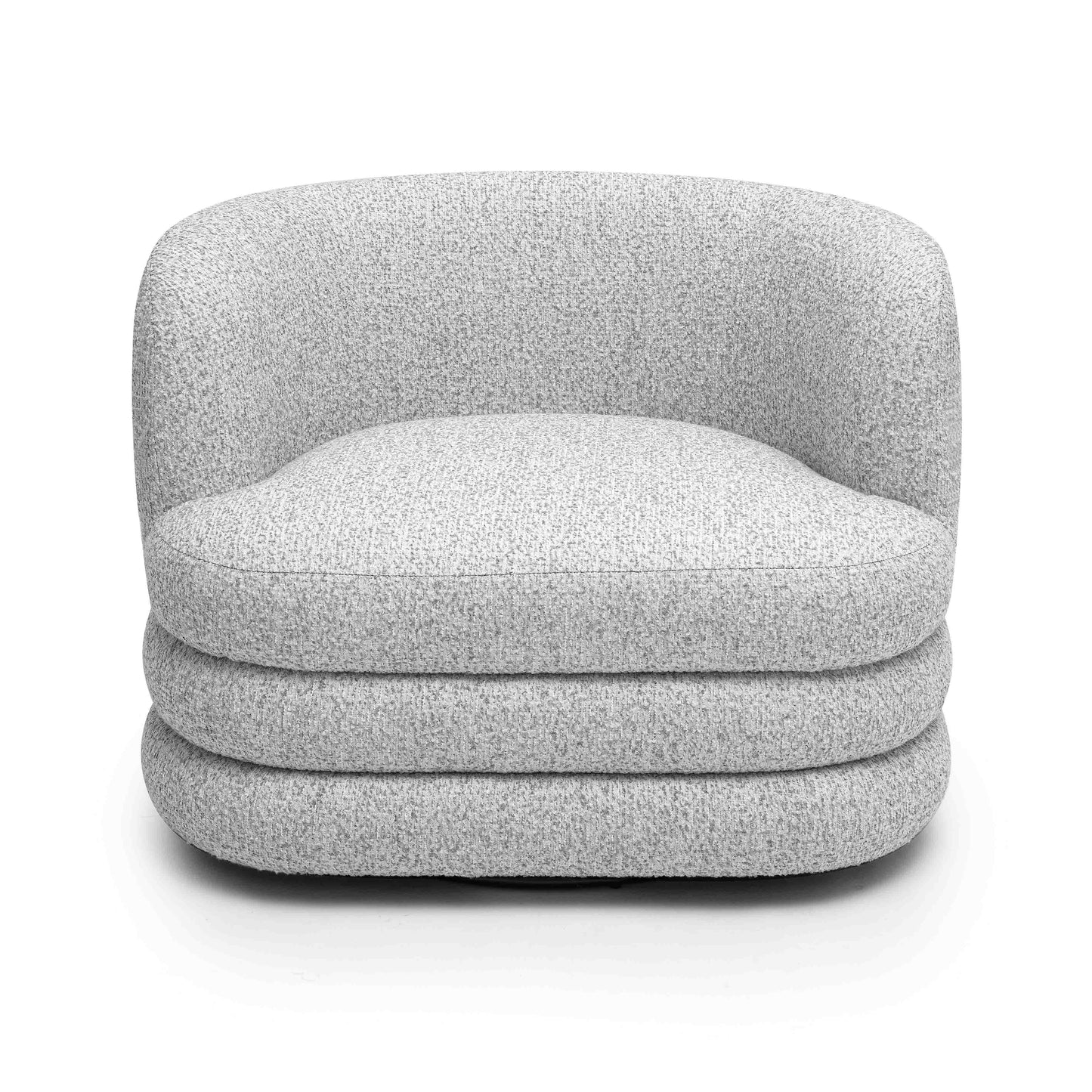 Astor - Swivel Hotel Lounge Chair - Light Gray