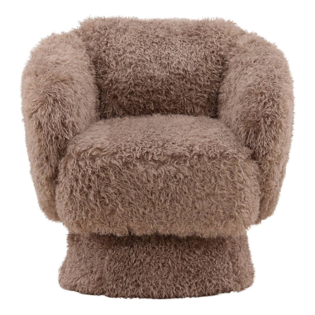 Mariam - Swivel Chair - Taupe