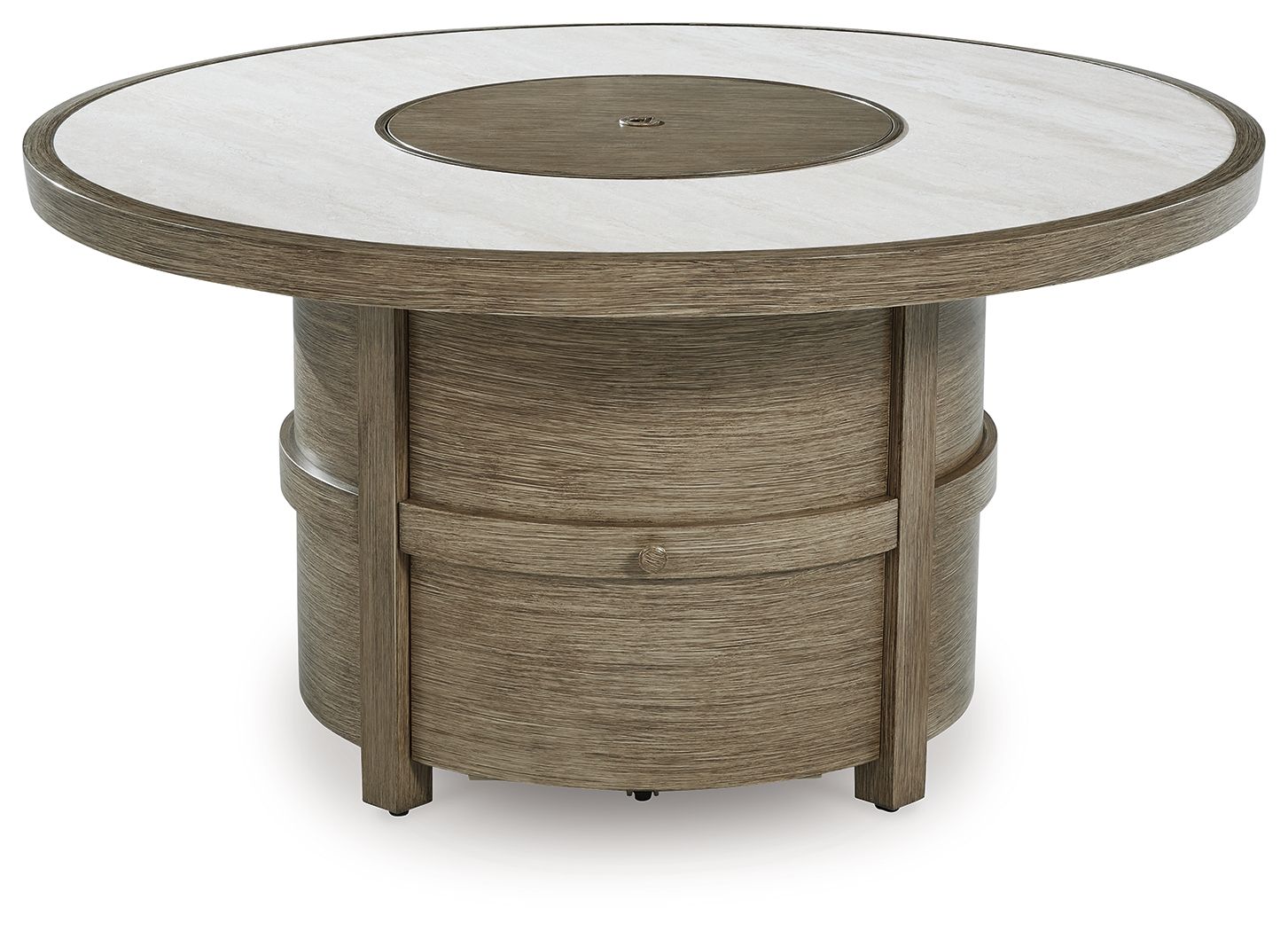 Rainier Ranch Round Fire Pit Table - Thumbnail 3