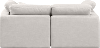 Indulge - Linen 2 Seat Modular Sofa