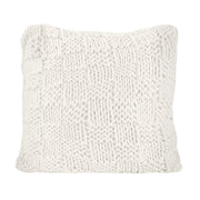 Chess Knit - Euro Sham - Natural