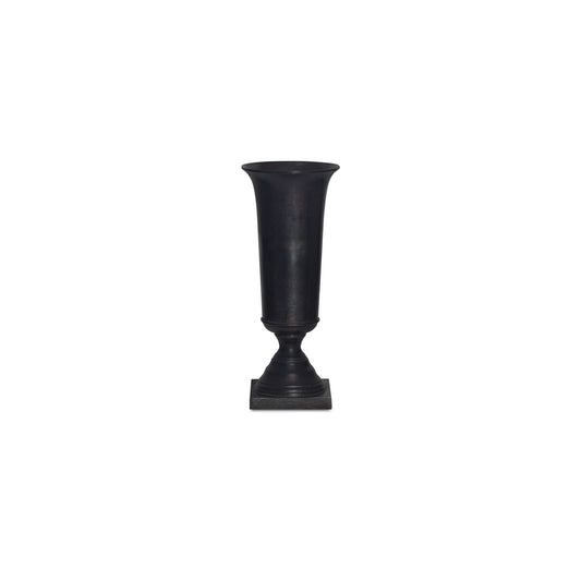 Cassia - Cast Aluminum Vase - Black