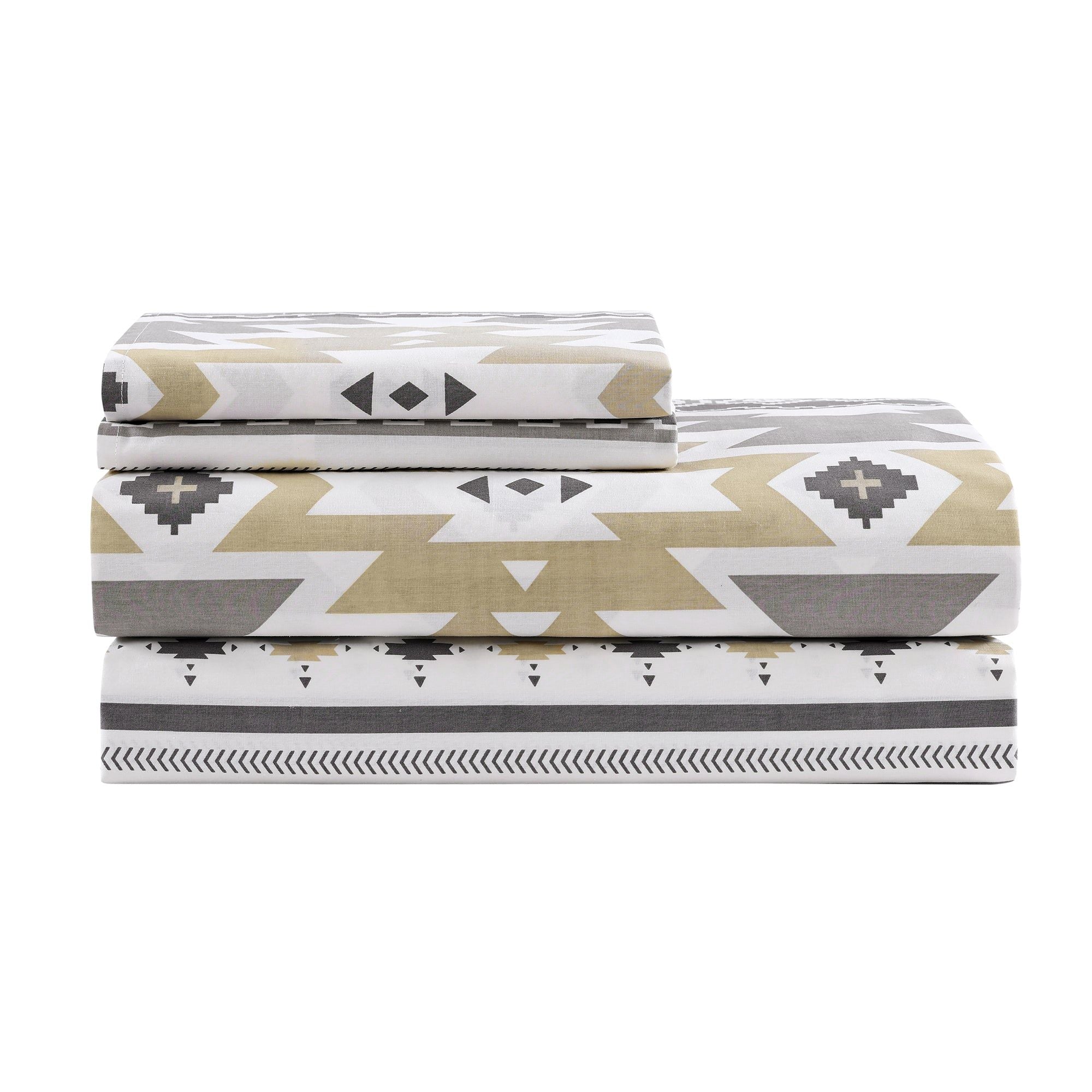 Desert Sage - Twin 200TC Cotton Sheet Set (Set of 3) - Multi Color