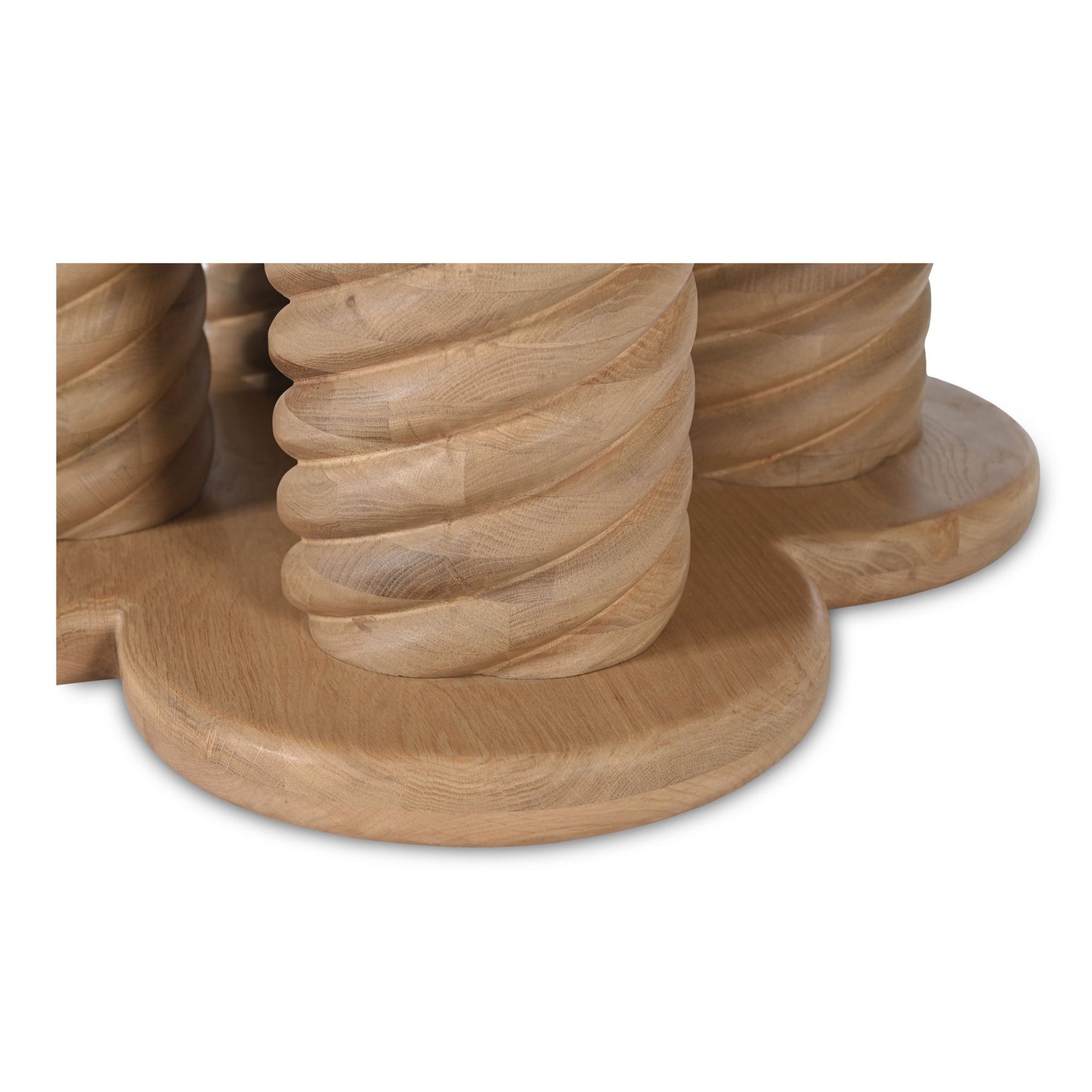 Treccia - Round Dining Table - Oak