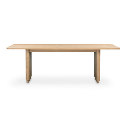 Round Off - Small Oak Dining Table - Light Brown