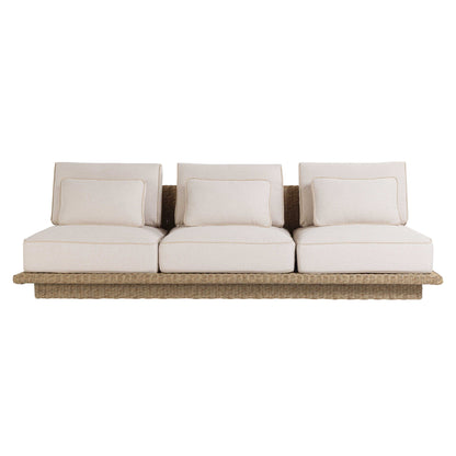 Mora - 96" Outdoor Sofa - Cream
