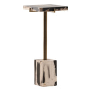 Cyra - Side Table - Black And Brass