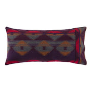 Gila - 20" x 30" Wool Blend Self Cuff Pillowcase - Multi Color