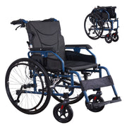 Premium Foldable Transport Wheelchair For Adults