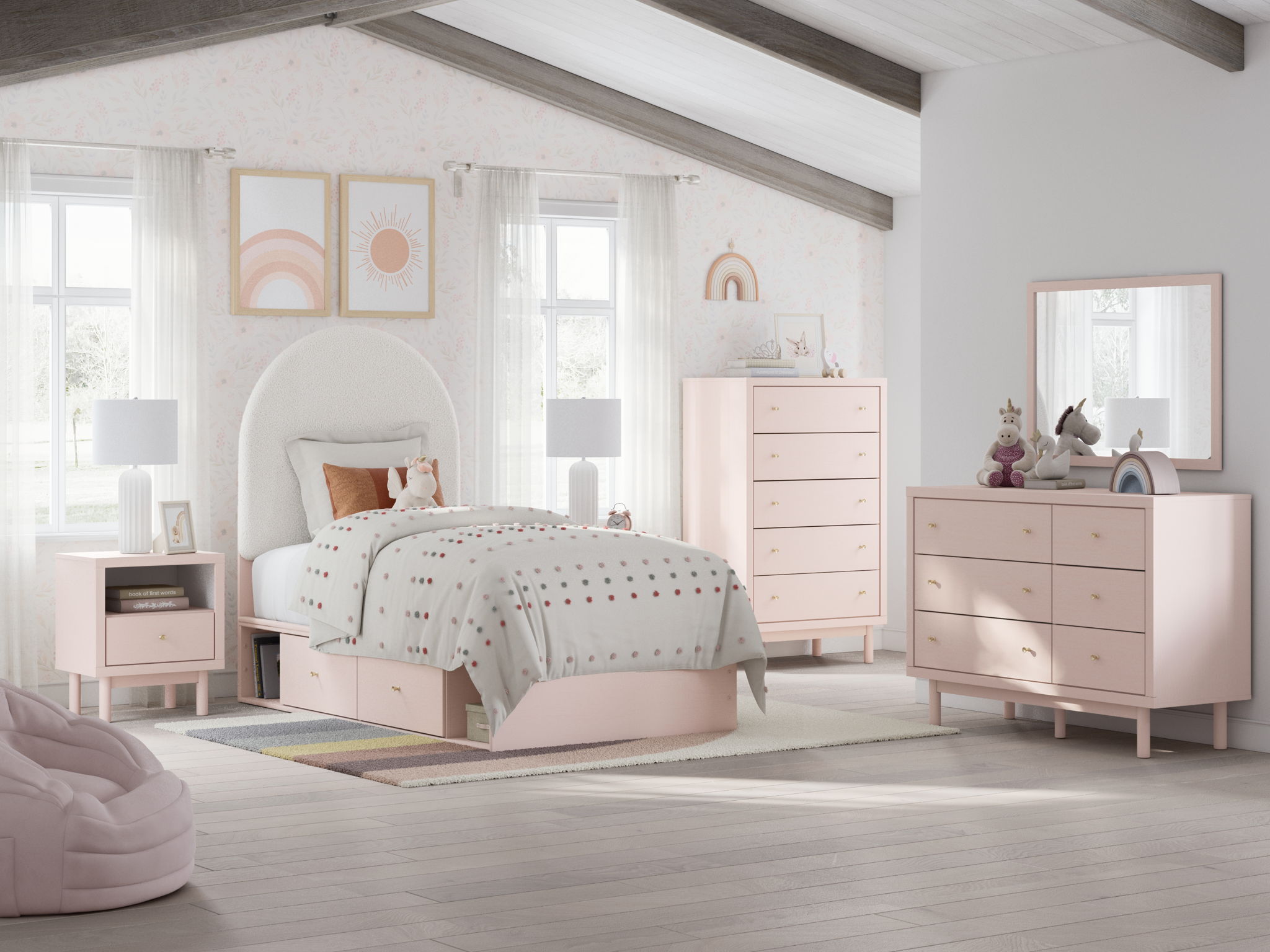 Wistenpine Storage Bedroom Set - Thumbnail 2
