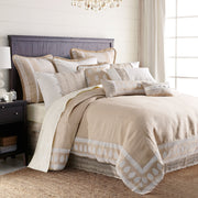 Newport - Queen Duvet Cover Set (Set of 4) - White / Cream