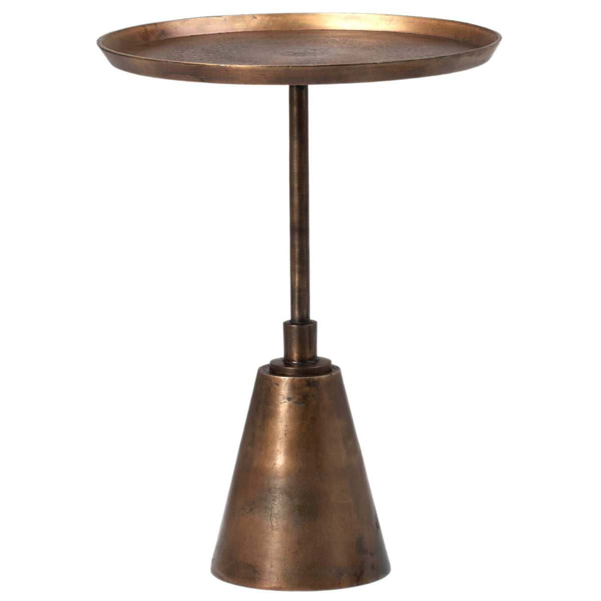 Sunbury - Side Table 16" - Oil Brass