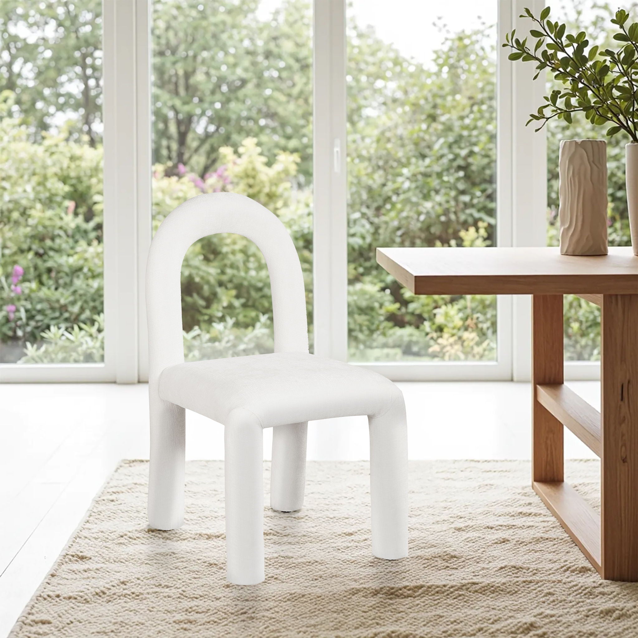 Amari - Chenille Fabric Dining Chair (Set of 2)