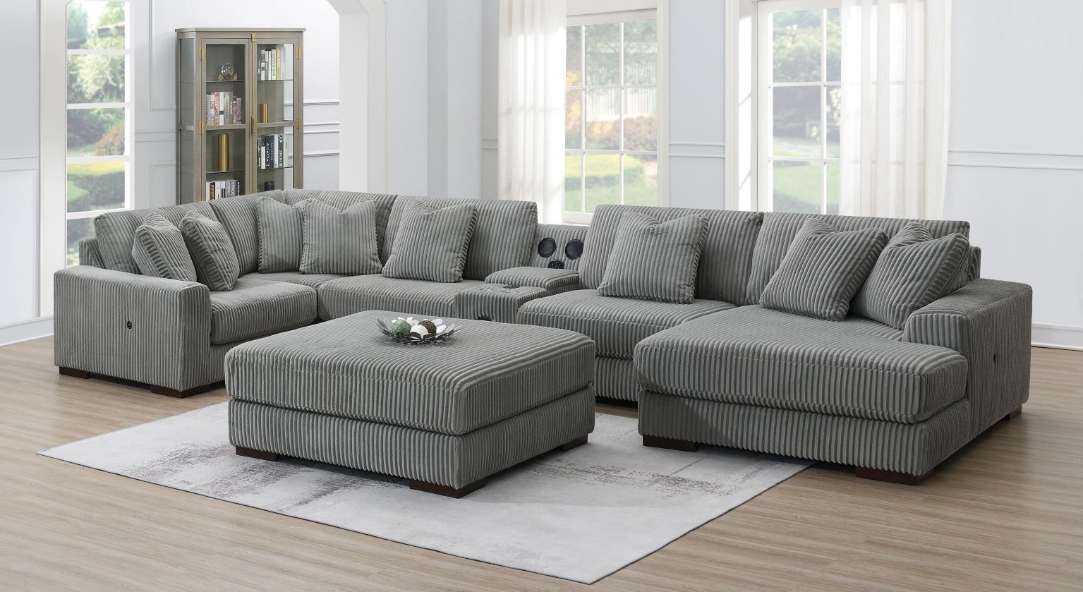 U243 - Ottoman - Gray