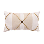 Linen - Buttoned Pillow - Multi