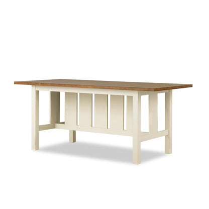 Lake House - Counter Height Trestle Table - Sailcloth And Pinecone