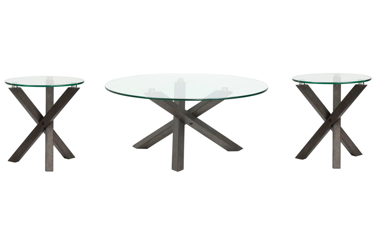 Jax - Round Cocktail Table Set