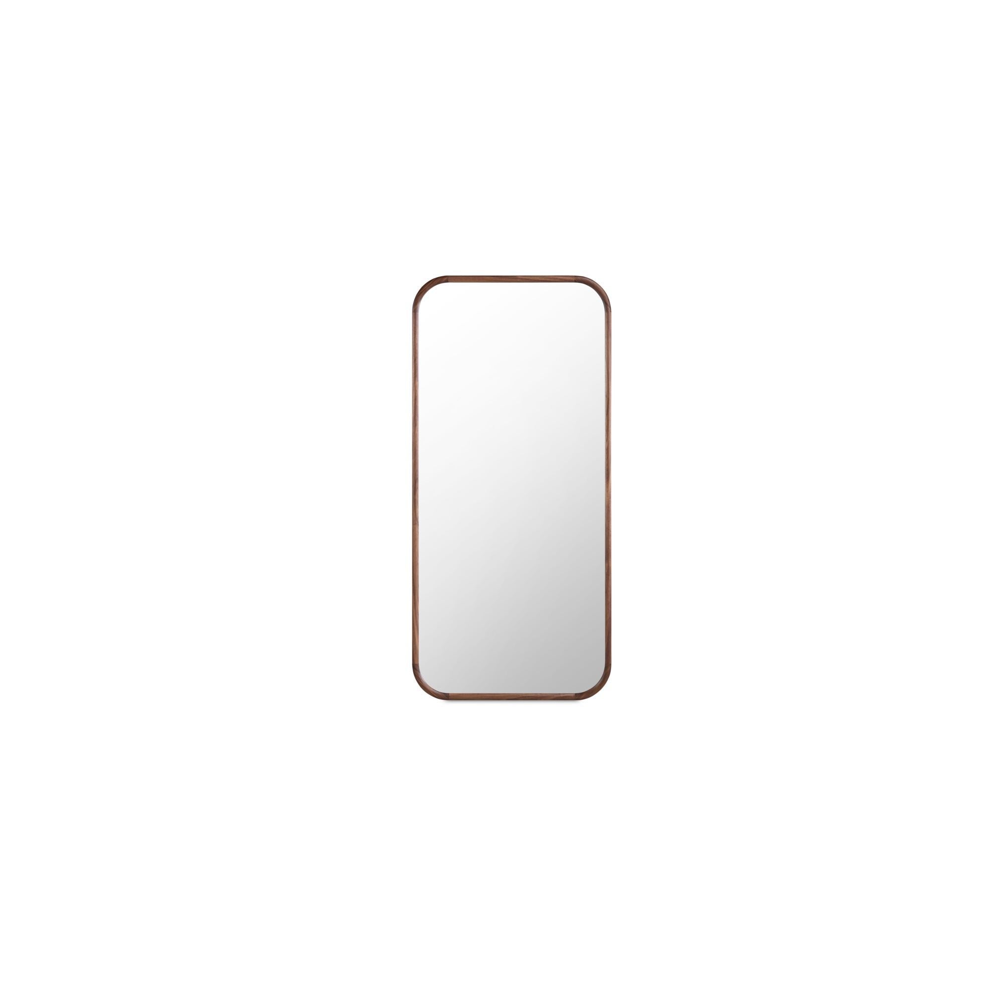 Kai - Floor Mirror - Walnut