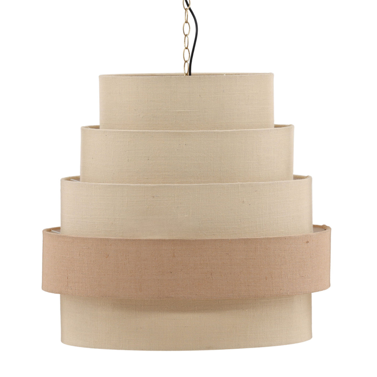 Danette - Pendant - White And Natural