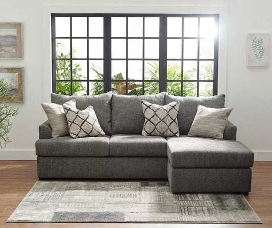 Hartford Pewter Sofa Chaise